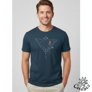 COL ROND TERRIER RAIE NAVY