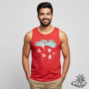 debardeur tortue rouge